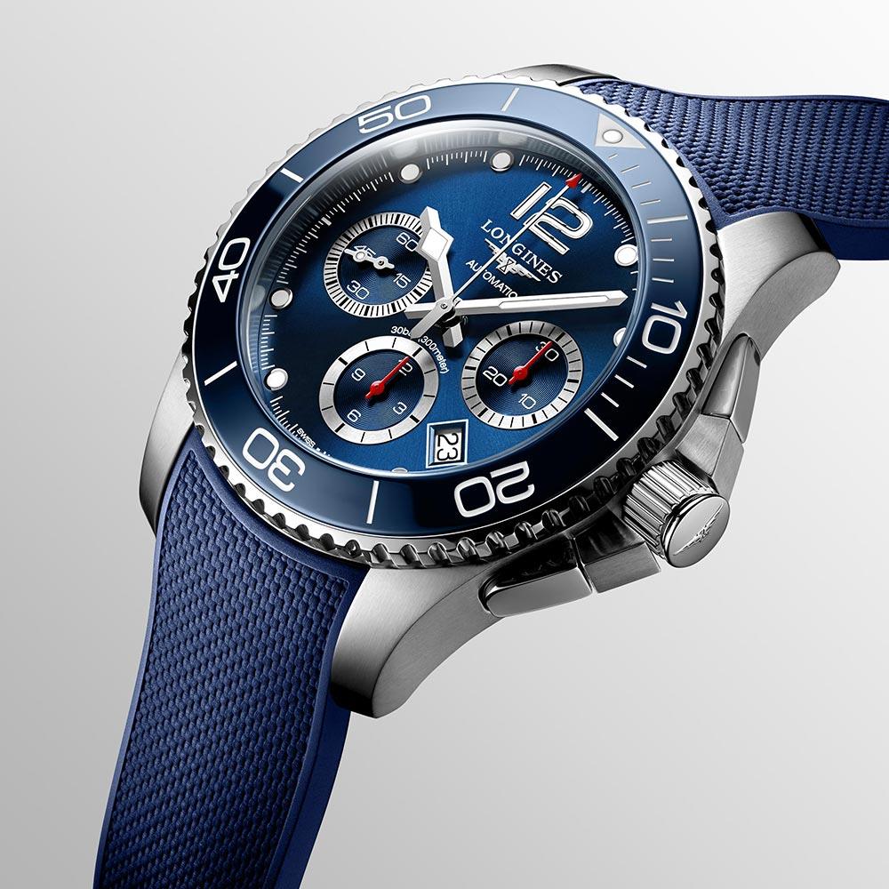  Longines Hydroconquest L3.883.4.96.9 Automatico crono 43 mm - LONGINES