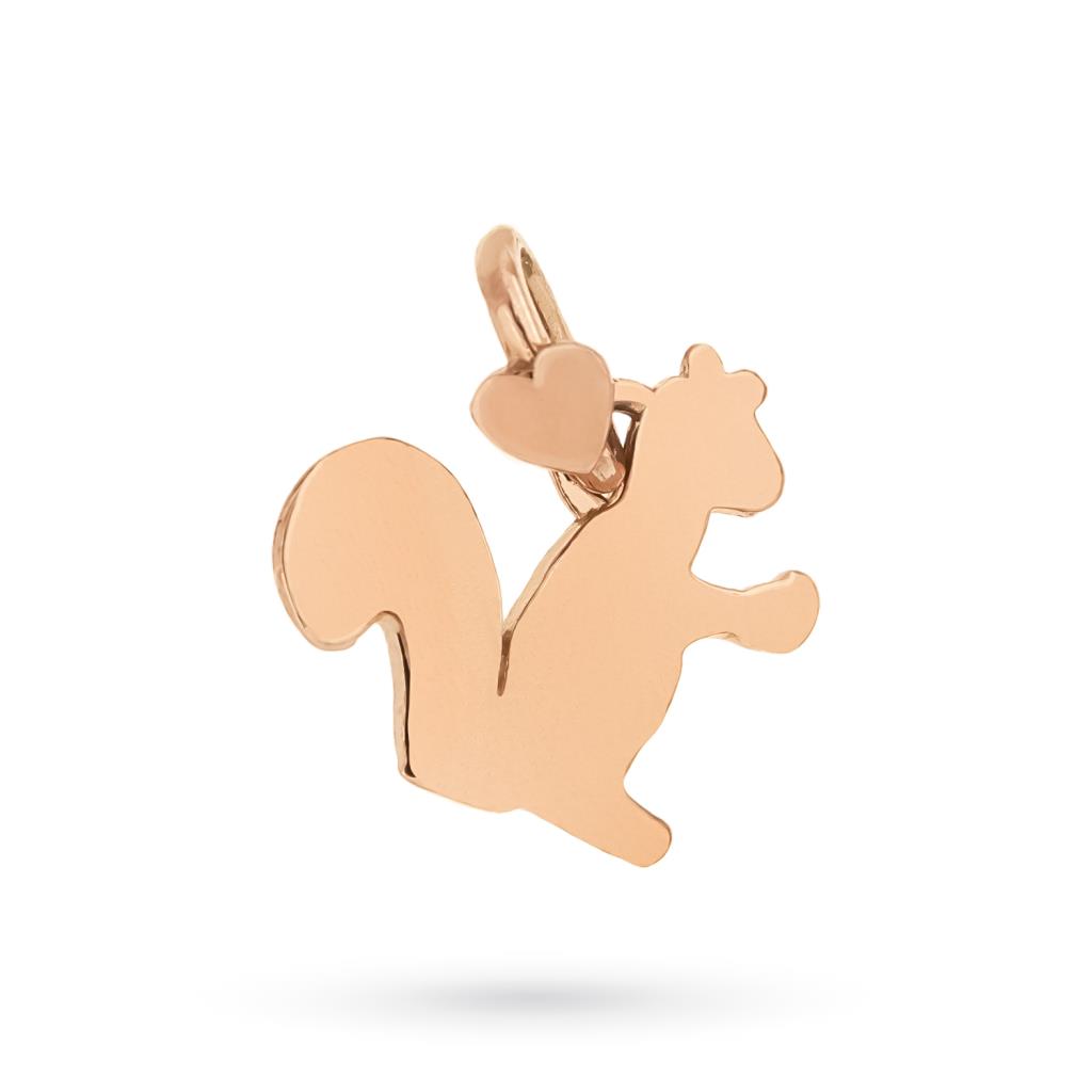Ciondolo Scoiattolo Dodo Mariani oro rosa 9kt - DODO MARIANI
