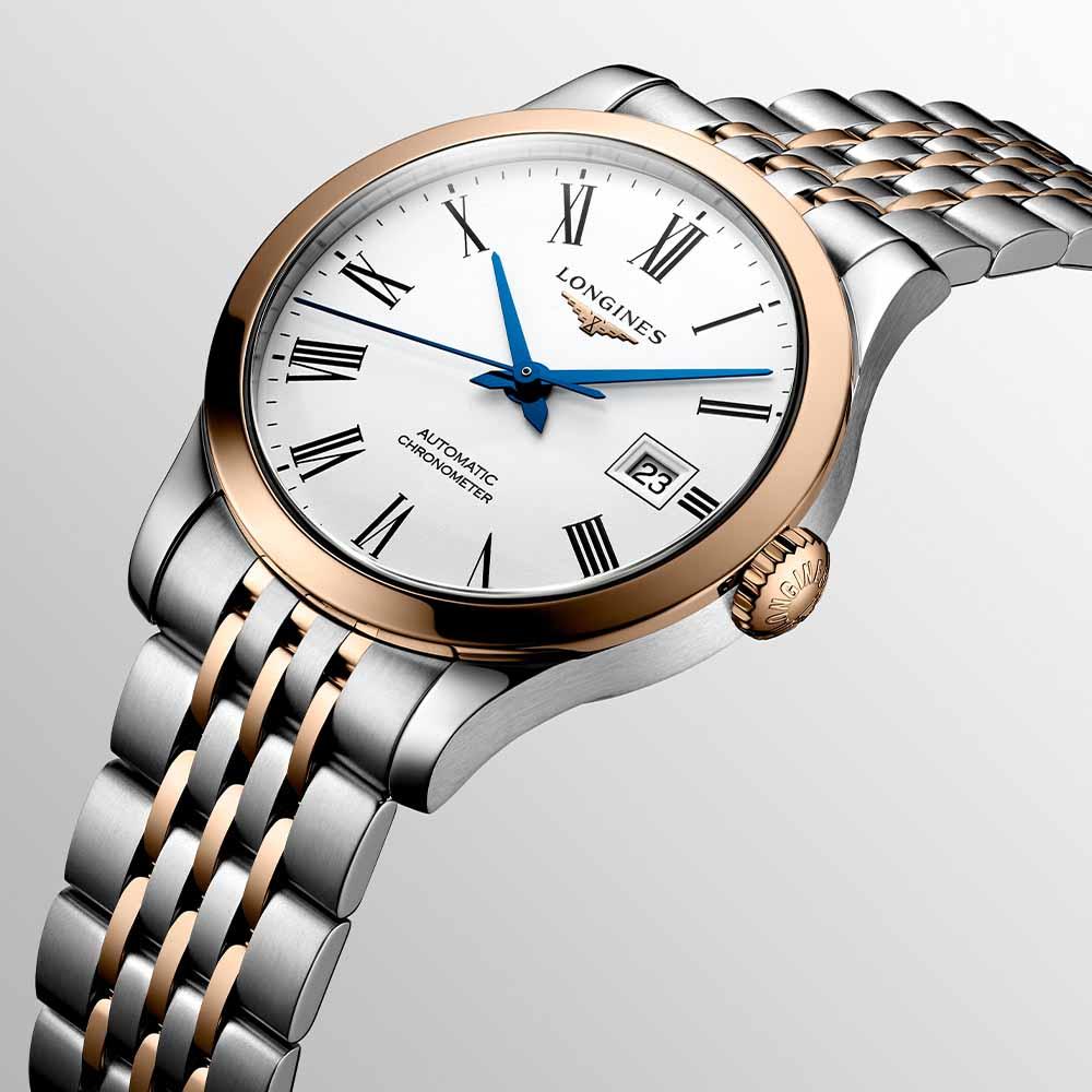  Longines Record L2.321.5.11.7 Automatico 30 mm - LONGINES