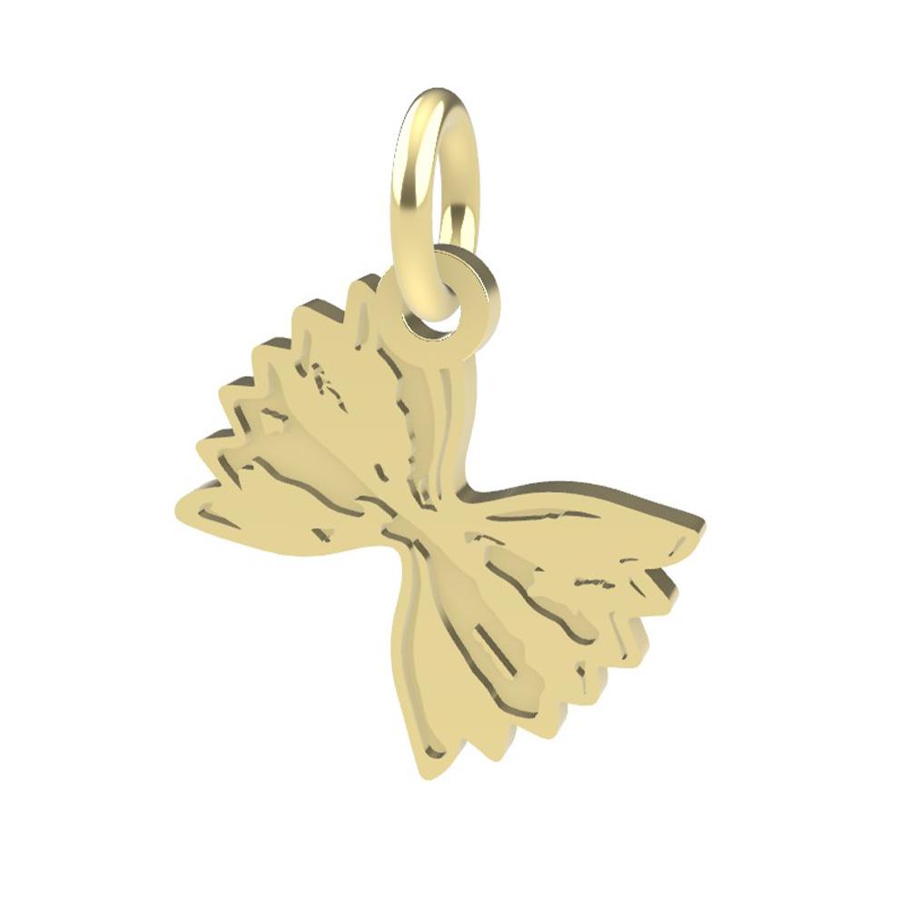 Ciondolo a forma di Pasta oro giallo 18kt Dedie - DEDIE
