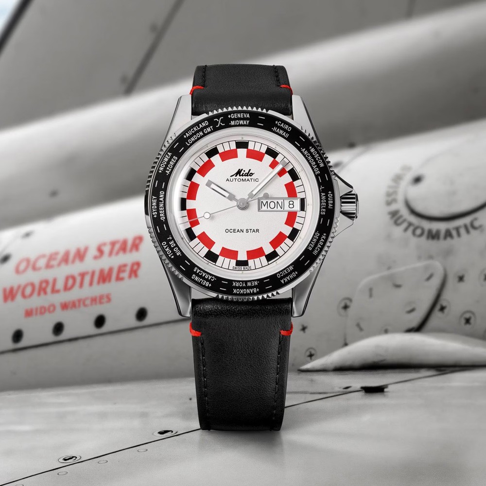 Mido Ocean Star Worldtimer M026.830.16.030.00 40,5mm - MIDO