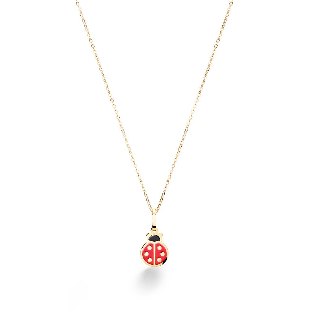  Collana leBebe PMG026 Primegioie Fortuna Coccinella oro giallo - LE BEBE