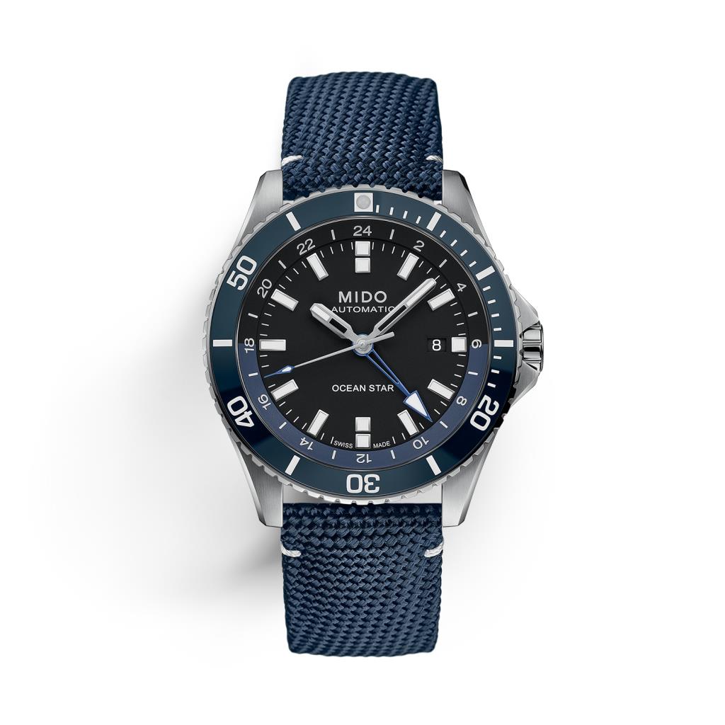 Mido Ocean Star GMT blue 44mm watch - MIDO
