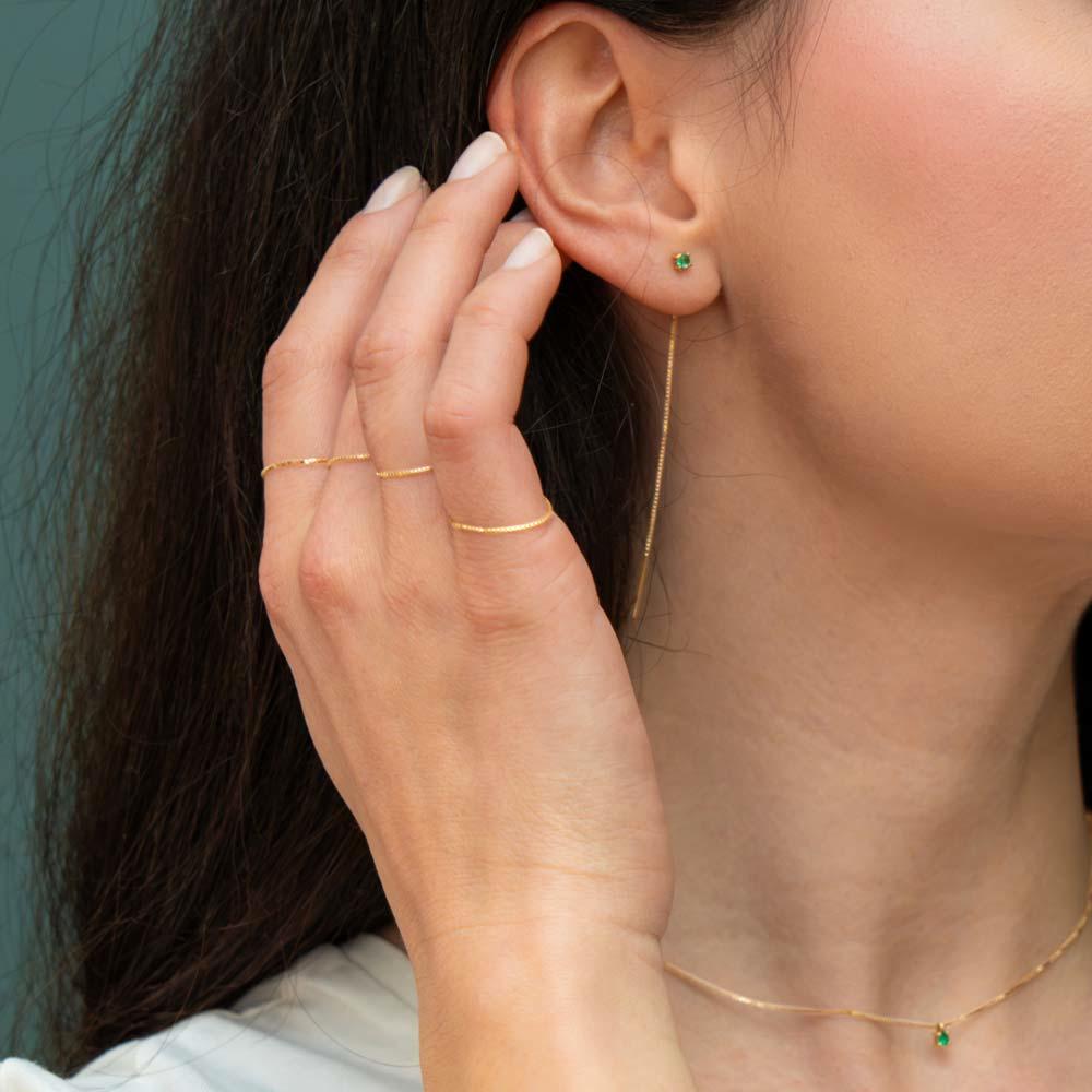 anello sottile a filo d