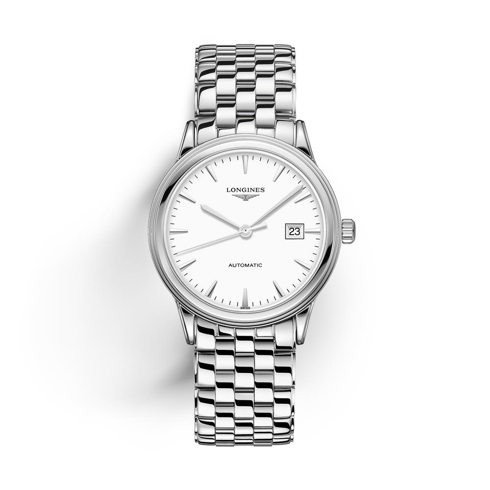 Longines Flagship L4.984.4.12.6 automatic stainless steel 40mm - LONGINES