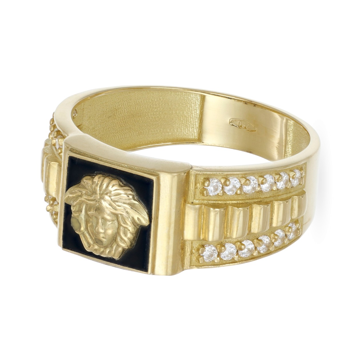 anello-uomo-con-pietra-nera-lucido-1