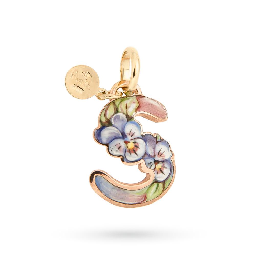 Ciondolo Iniziale S Gabriella Rivalta Violette - GABRIELLA RIVALTA