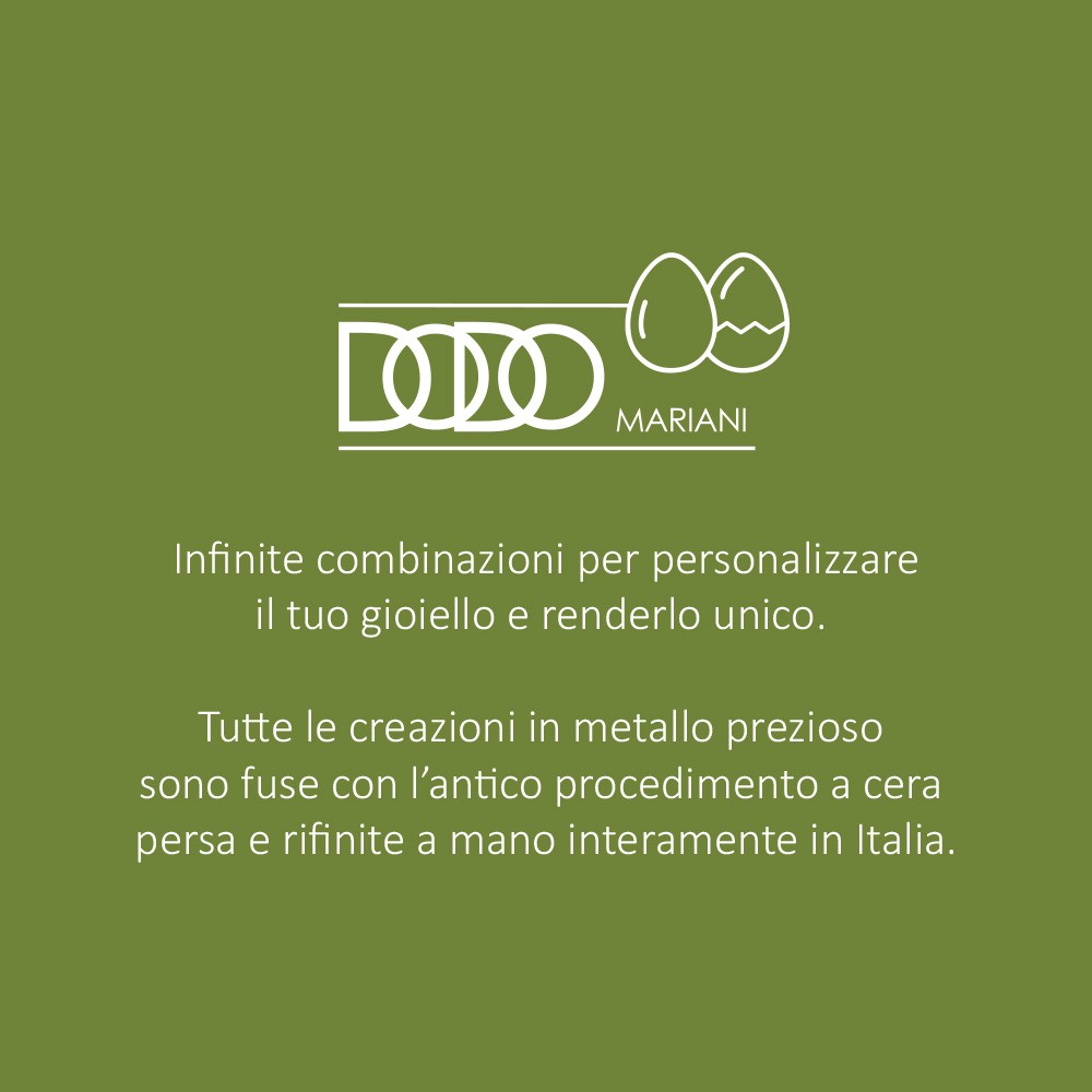 Bracciale Dodo Mariani Ovo Soft Satinato argento - DODO MARIANI