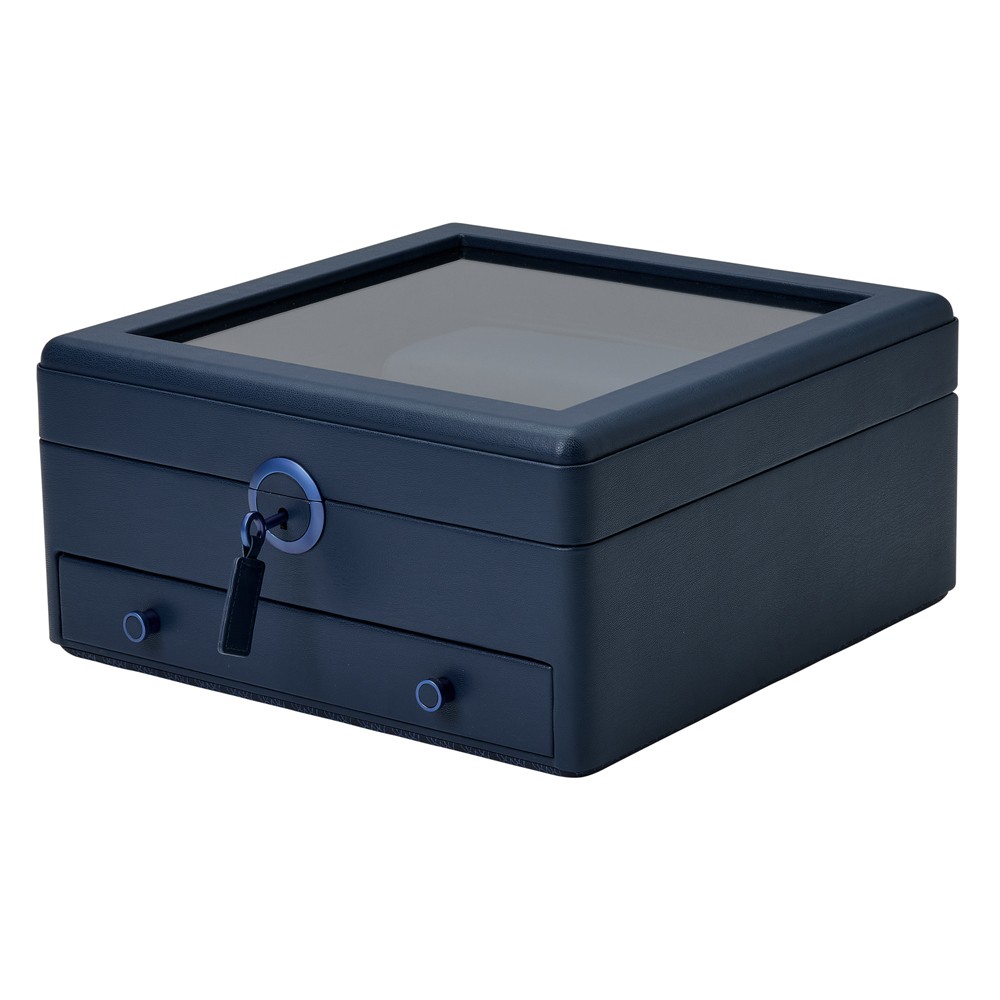 Scatola porta orologi - Blu notte - WOLF