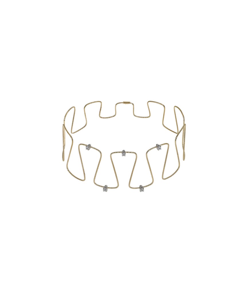 KYMA 5 Lights Bracelet &ndash; MagicWire&reg; ONDE Collection in 18K Gold - MAGICWIRE