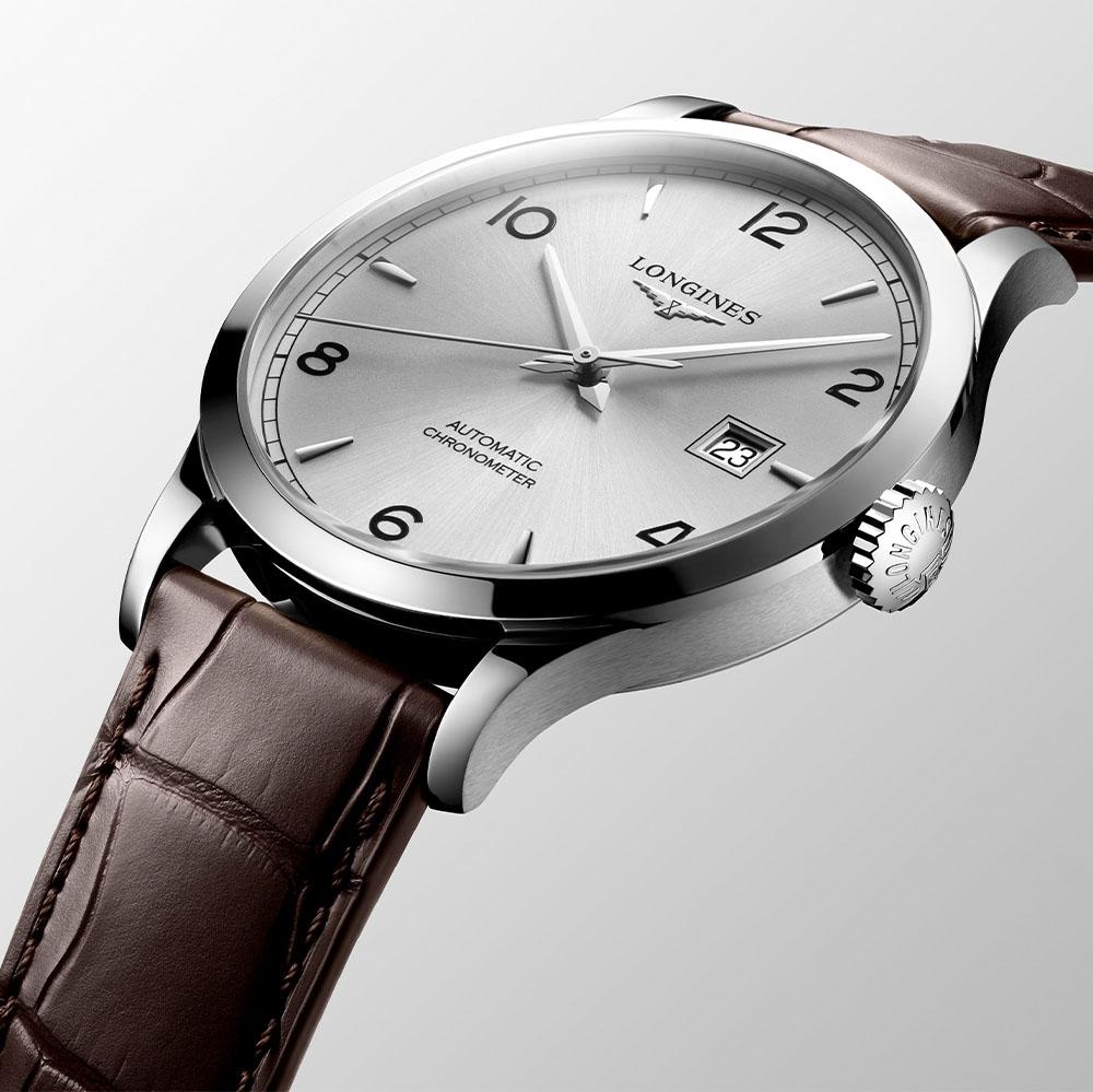  Longines Record L2.821.4.76.2 Automatic 40.00 mm - LONGINES