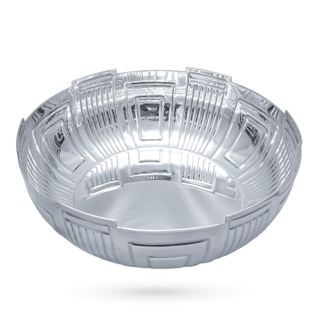  Grande centro tavola tondo in argento Cesa 1882 - CESA 1882