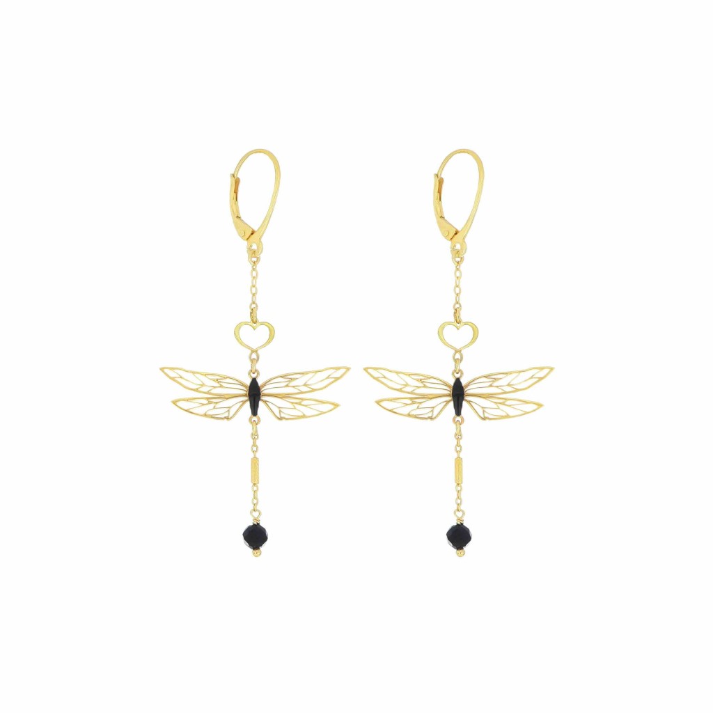 Maman et Sophie Dragonfly Dangle Earrings - MAMAN ET SOPHIE
