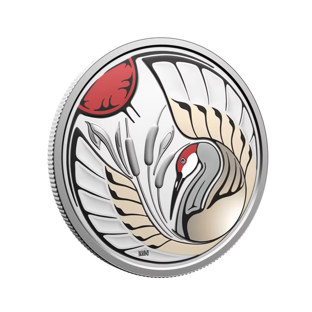 Clan Animals: Sandhill Crane &ndash; &frac34; oz. Fine Silver Coin - ROYAL CANADIAN MINT