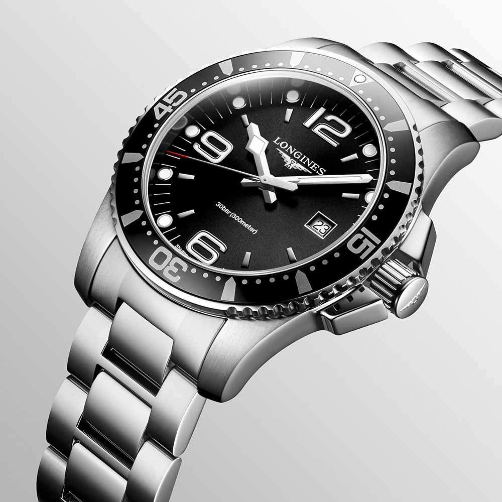  Longines Hydroconquest L3.840.4.56.6 Al Quarzo 44 mm - LONGINES