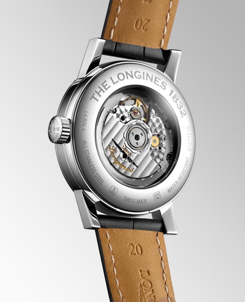  Longines 1832 watch L4.826.4.92.2 automatic moon phase 40.00mm - LONGINES