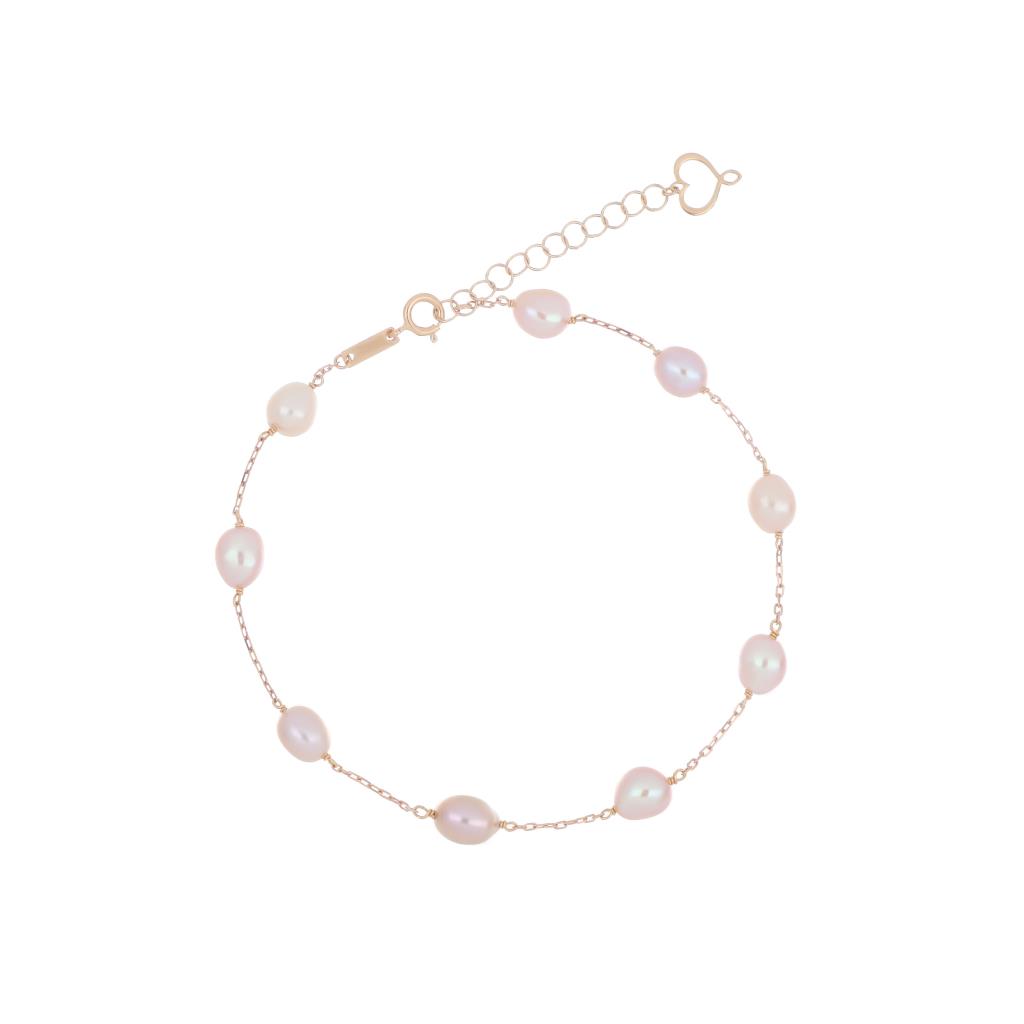 Maman et Sophie pink pearl bracelet BRPER9 - MAMAN ET SOPHIE