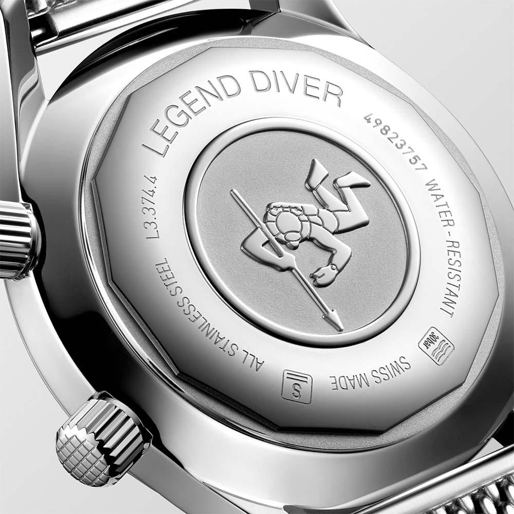  Longines Legend Diver L3.374.4.80.6 Automatico 36 mm - LONGINES