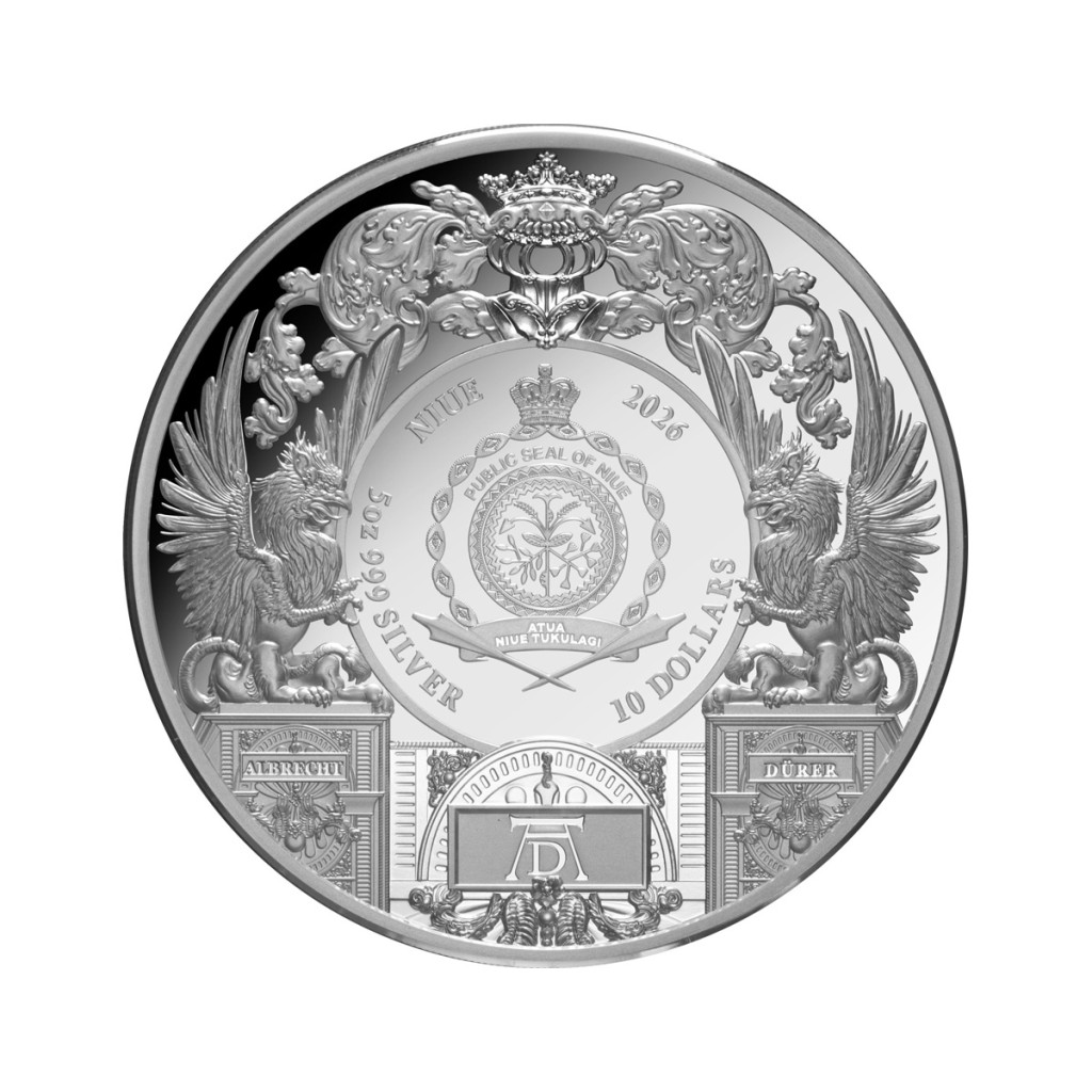  Four Horsemen of the Apocalypse 5 Oz Silver Coin 10$ Niue 2026 - DOWNIES COLLECTABLES