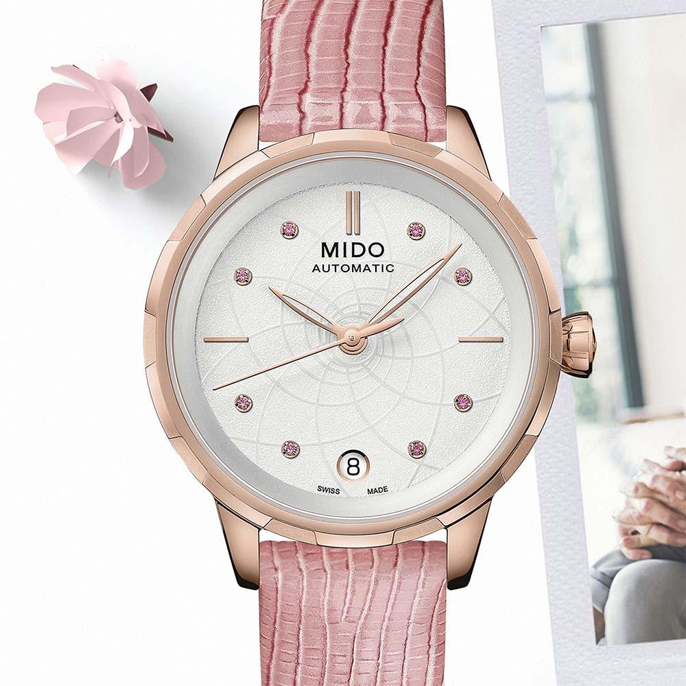  Mido Rainflower M043.207.36.011.00 34 mm - MIDO