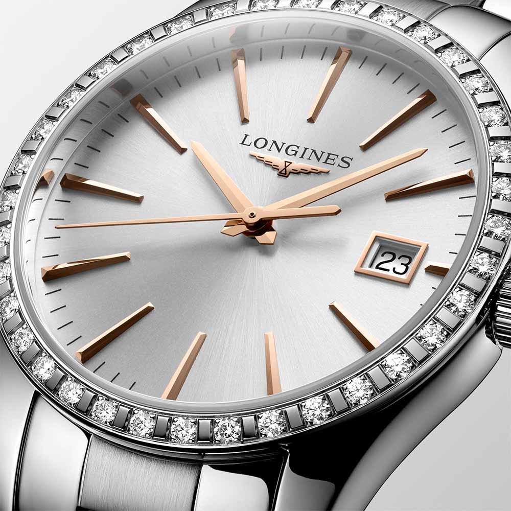Longines Conquest Classic L2.386.0.72.6 Quartz 34.00 mm - LONGINES