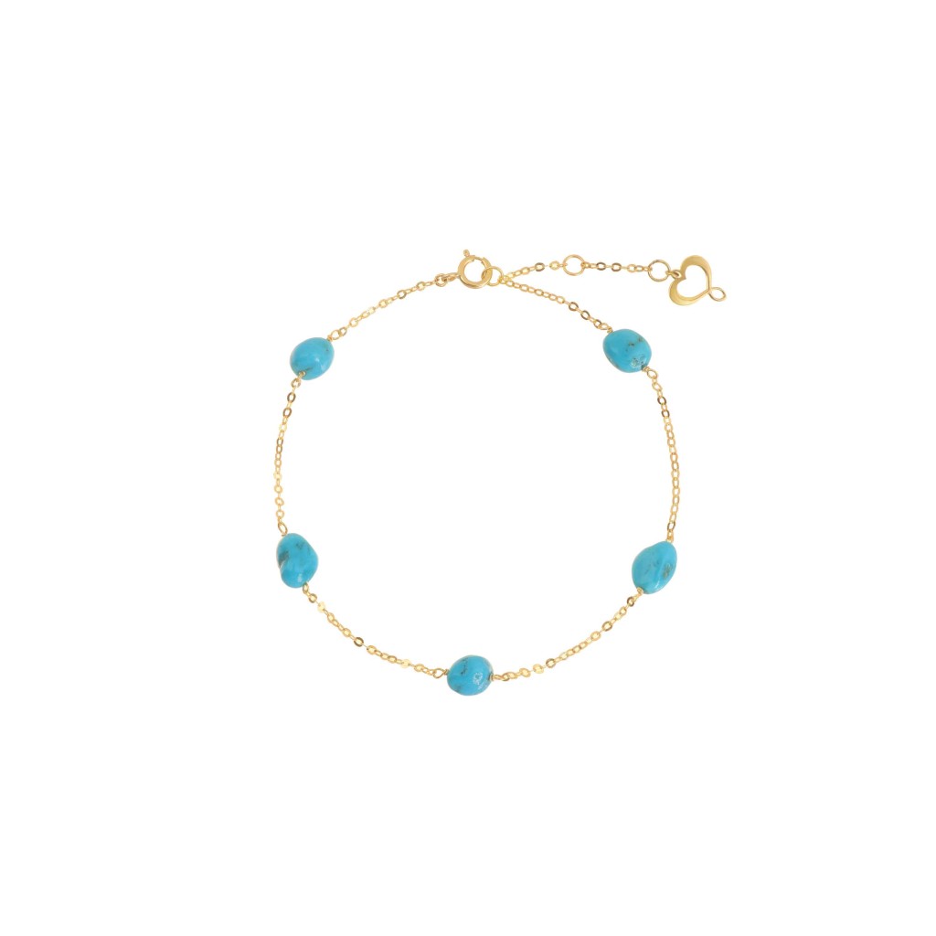 Maman et Sophie Bracelet BRPTATU4 Stones 18kt yellow gold - MAMAN ET SOPHIE