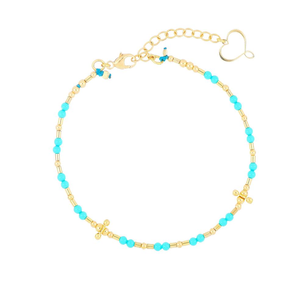 Bracciale Mia Africa Turchese Con Elementi BRMAFTUSF - MAMAN ET SOPHIE