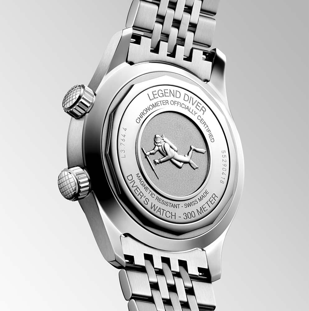  Longines Legend Diver Watch L3.764.4.06.6 Automatic 39.00 mm - LONGINES