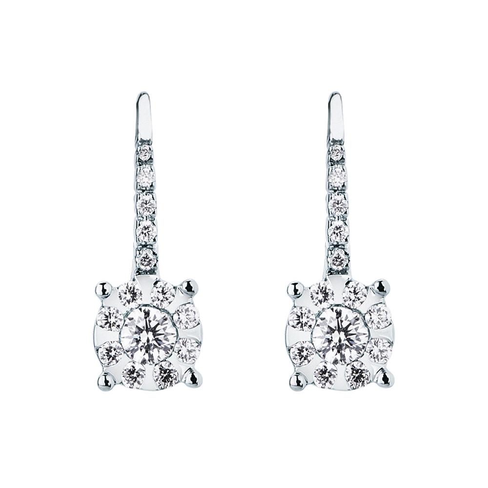  White gold earring with diamonds 0.47 ct by Mirco Visconti - MIRCO VISCONTI