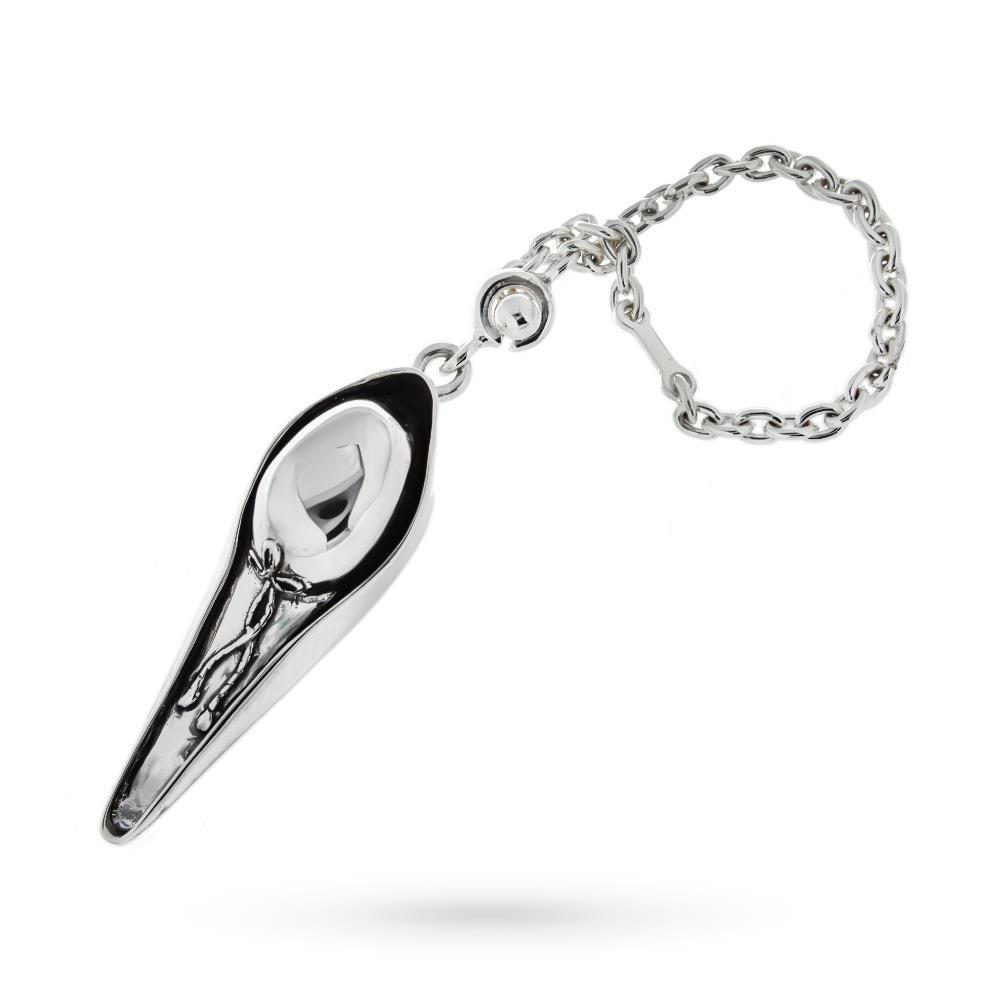 925 sterling silver graduation cap keychain - LUSSO ITALIANO