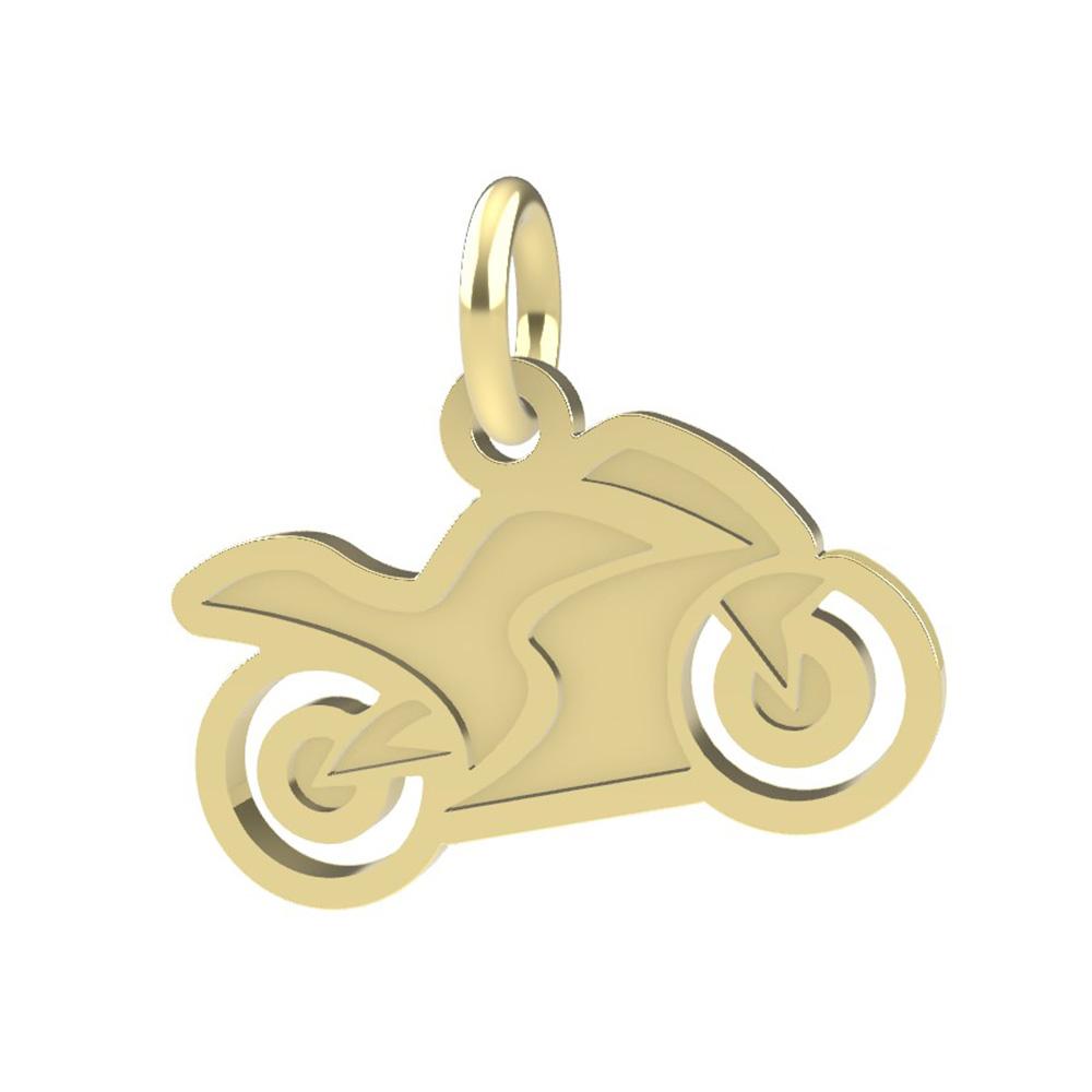 Ciondolo a forma di Moto oro giallo 18kt Dedie - DEDIE