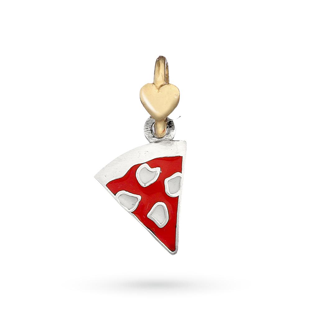 Ciondolo Pizza Dodo Mariani in argento 925 - DODO MARIANI