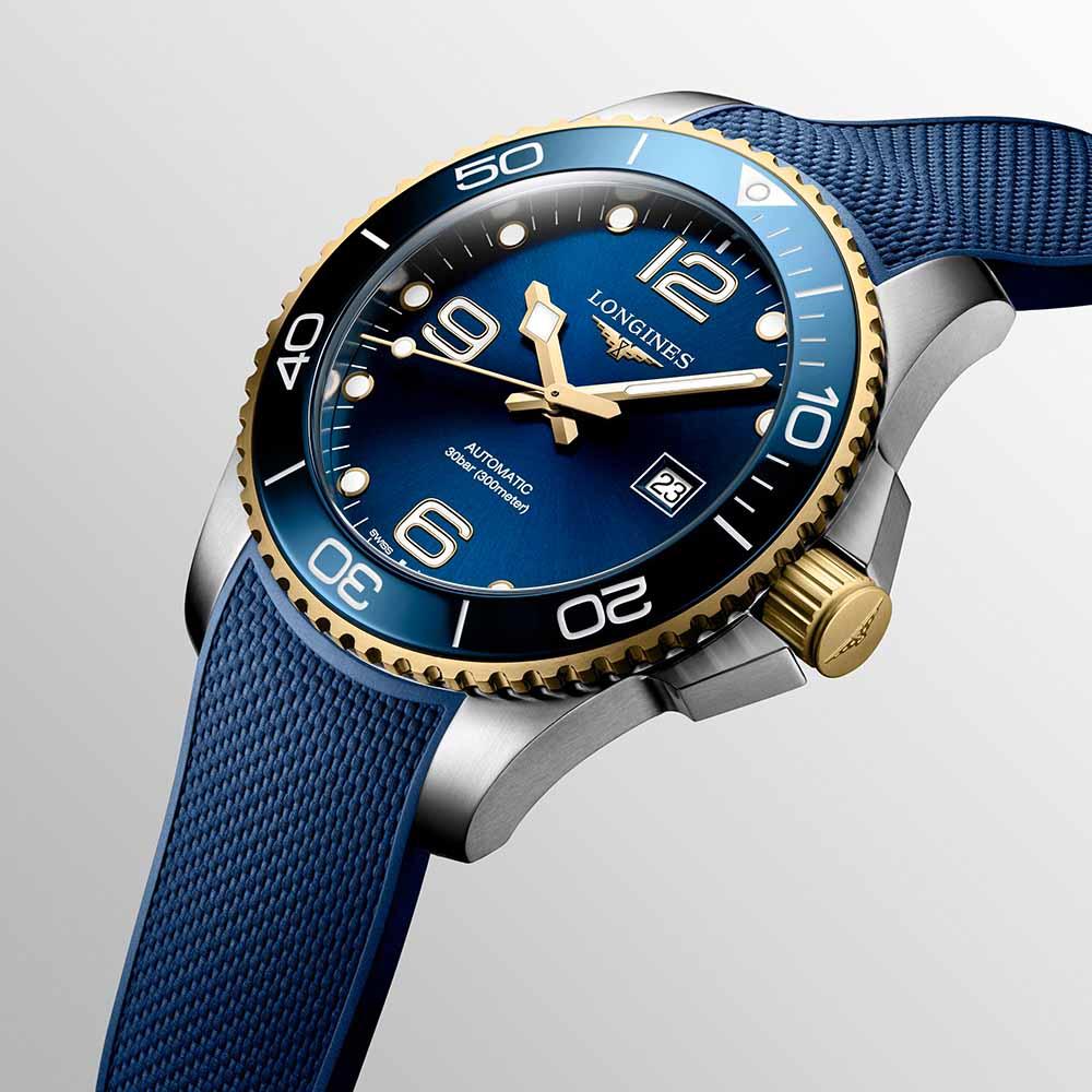  Longines Hydroconquest L3.782.3.96.9 Automatico 43 mm - LONGINES