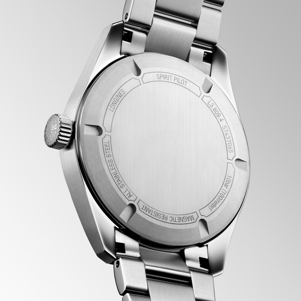  Longines Spirit Pilot L3.809.4.53.6 Automatico 39 mm - LONGINES