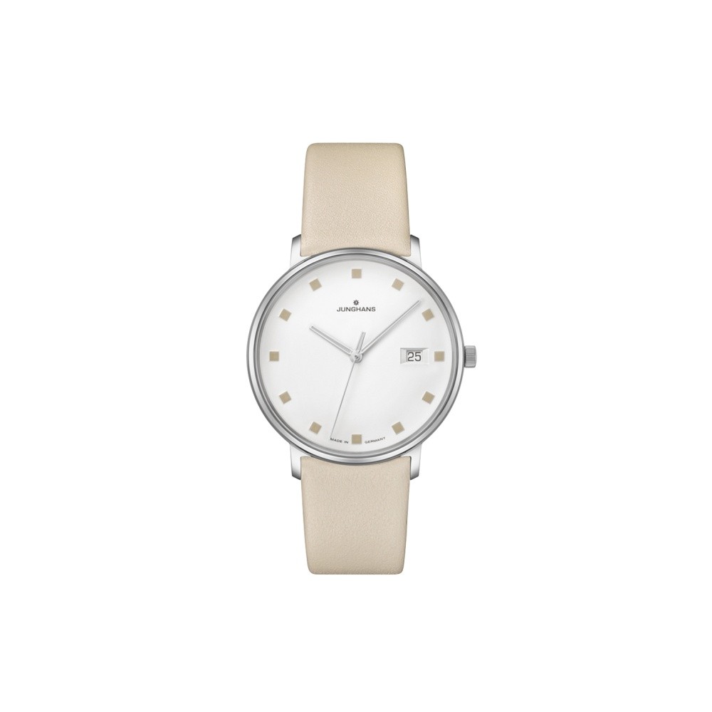 Junghans FORM Damen 47-4851.44 Bianco 32,7 mm - JUNGHANS