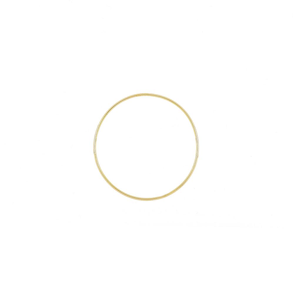 18Kt Gold Wire Halo 37Mm - MAMAN ET SOPHIE