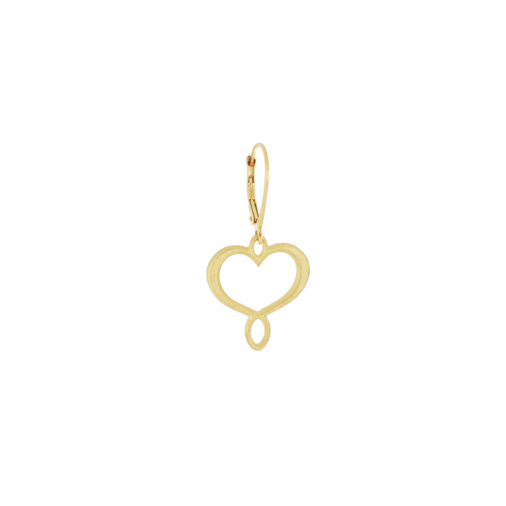 Maman et Sophie ORMAM118 925 silver gold plated earring - MAMAN ET SOPHIE