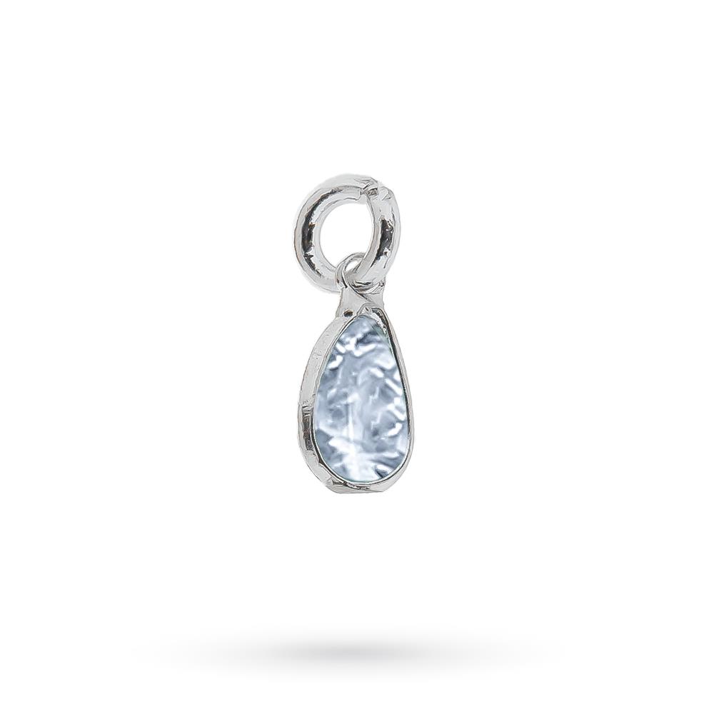 Dodo Mariani pendant white zircon droplet - DODO MARIANI