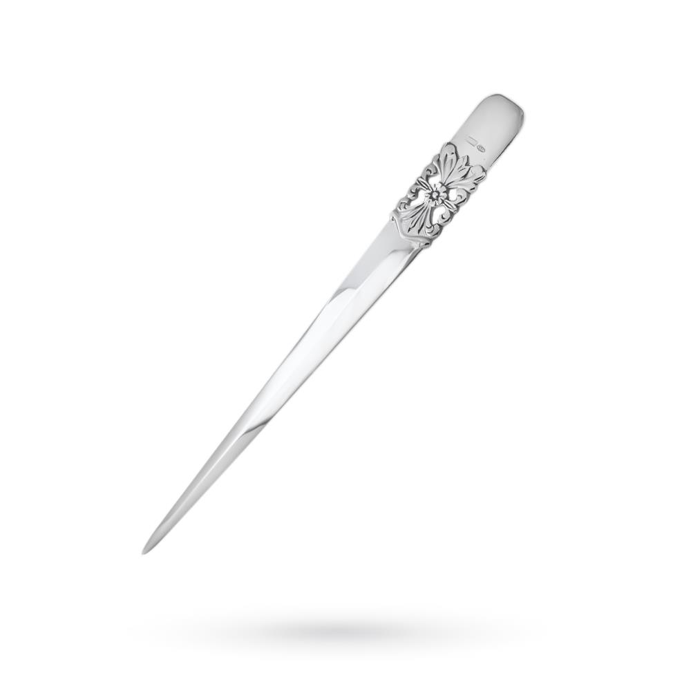 Letter opener with 925 silver embroidery 19cm - GREGGIO