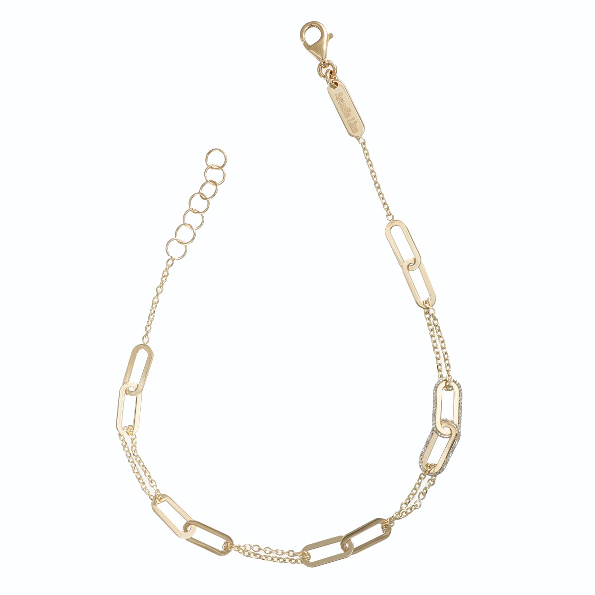 bracciale-con-maglie-lucide-e-godronate-ritorte