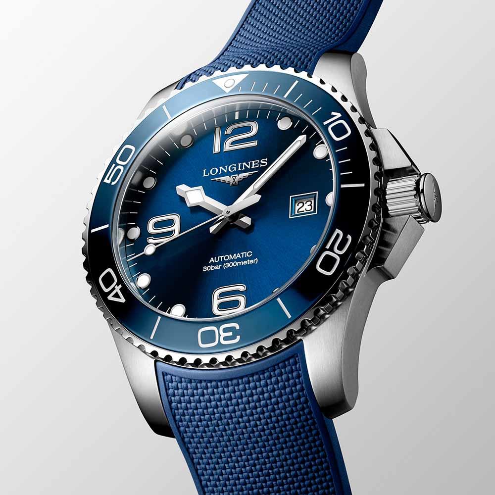  Longines Hydroconquest L3.782.4.96.9 Automatico 43 mm - LONGINES