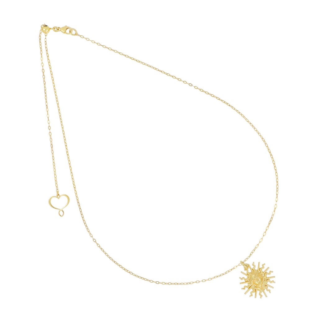 Girocollo Maman et Sophie GHVIASO Sole Argento 925 Dorato - MAMAN ET SOPHIE