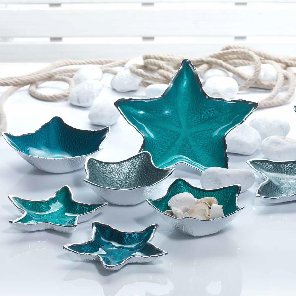  Dogale bowl with light blue shell 21 x 18 x 5cm - DOGALE