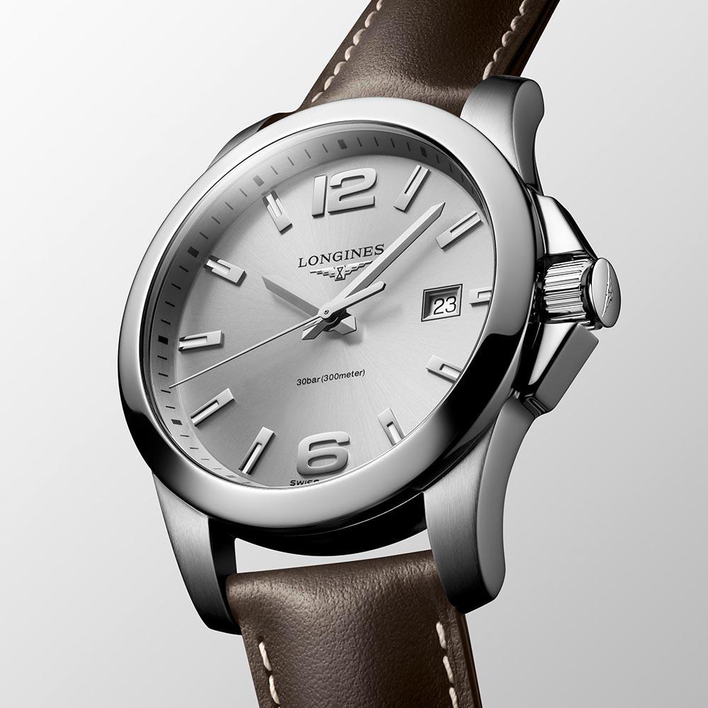 Longines Conquest L3.759.4.76.5 Al Quarzo 41 mm - LONGINES
