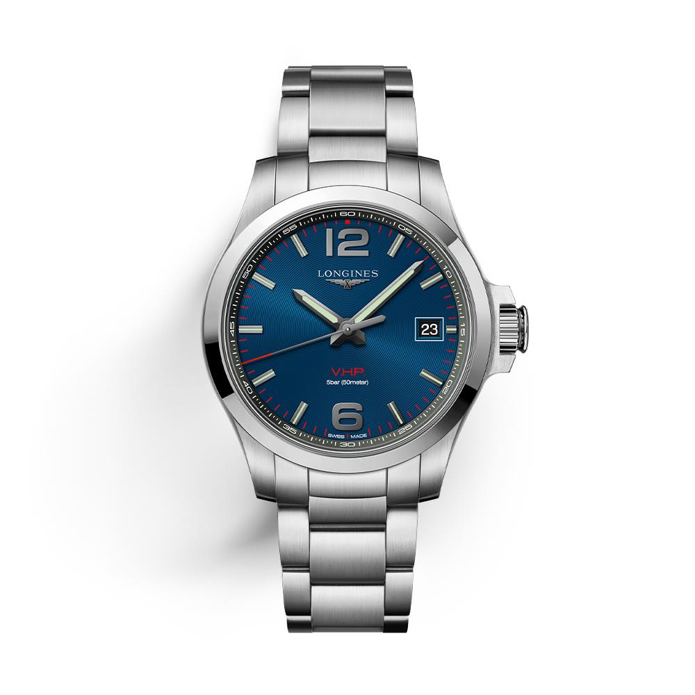 Longines Conquest L3.716.4.96.6 quartz 41,00 mm - LONGINES