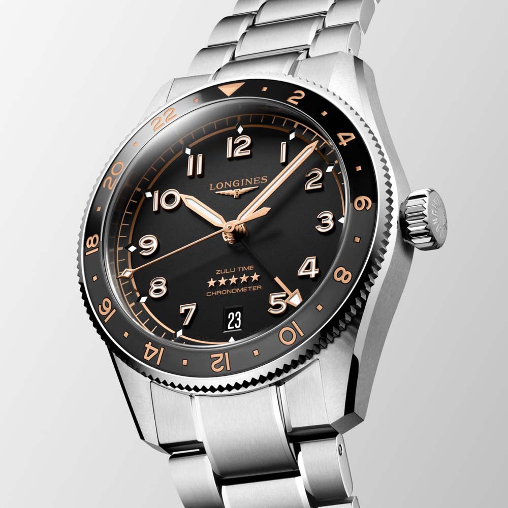  Longines Spirit L3.802.4.50.6 Automatico 39 mm - LONGINES