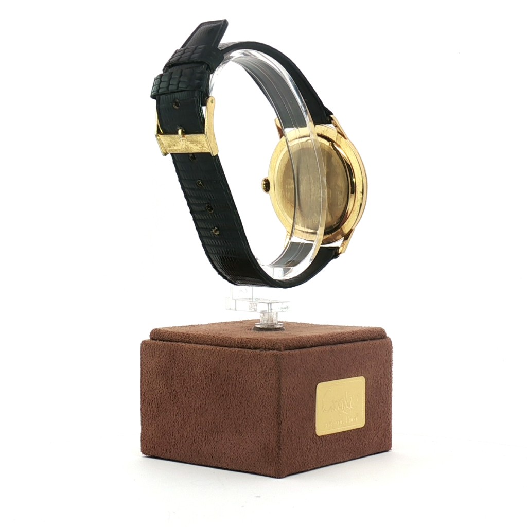  Longines Oro giallo 18kt Manuale Silver 35 mm - LONGINES