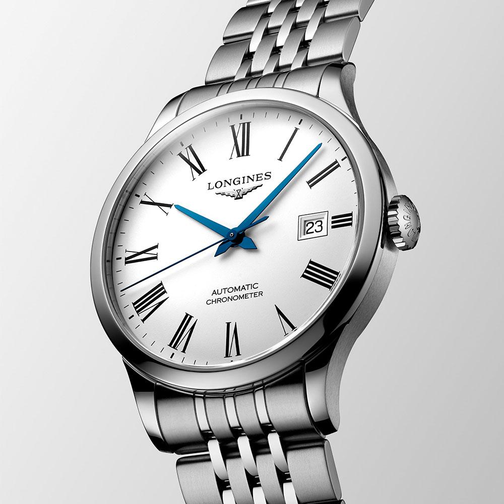  Longines Record L2.821.4.11.6 Automatic 40.00 mm - LONGINES