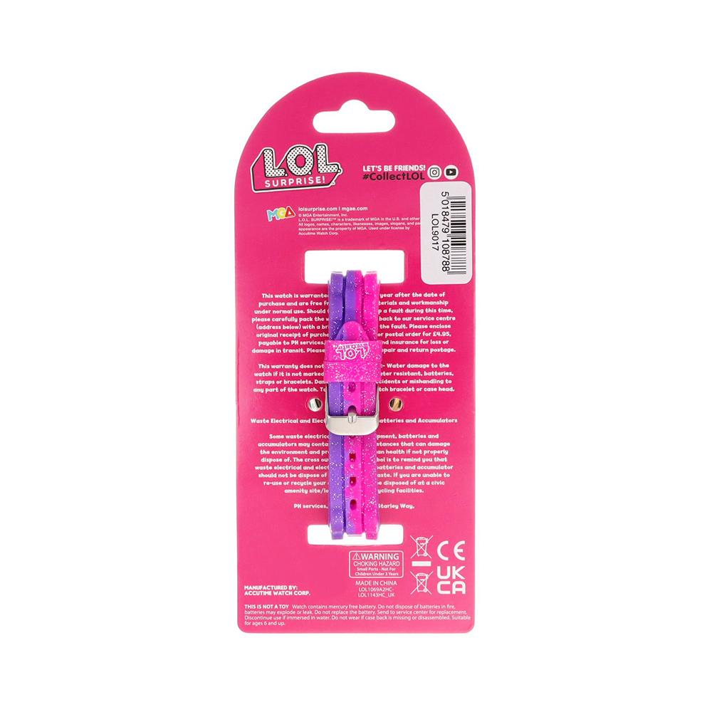  Orologio bambina Disney Time Teacher LOL Surprise LOL9017 - DISNEY