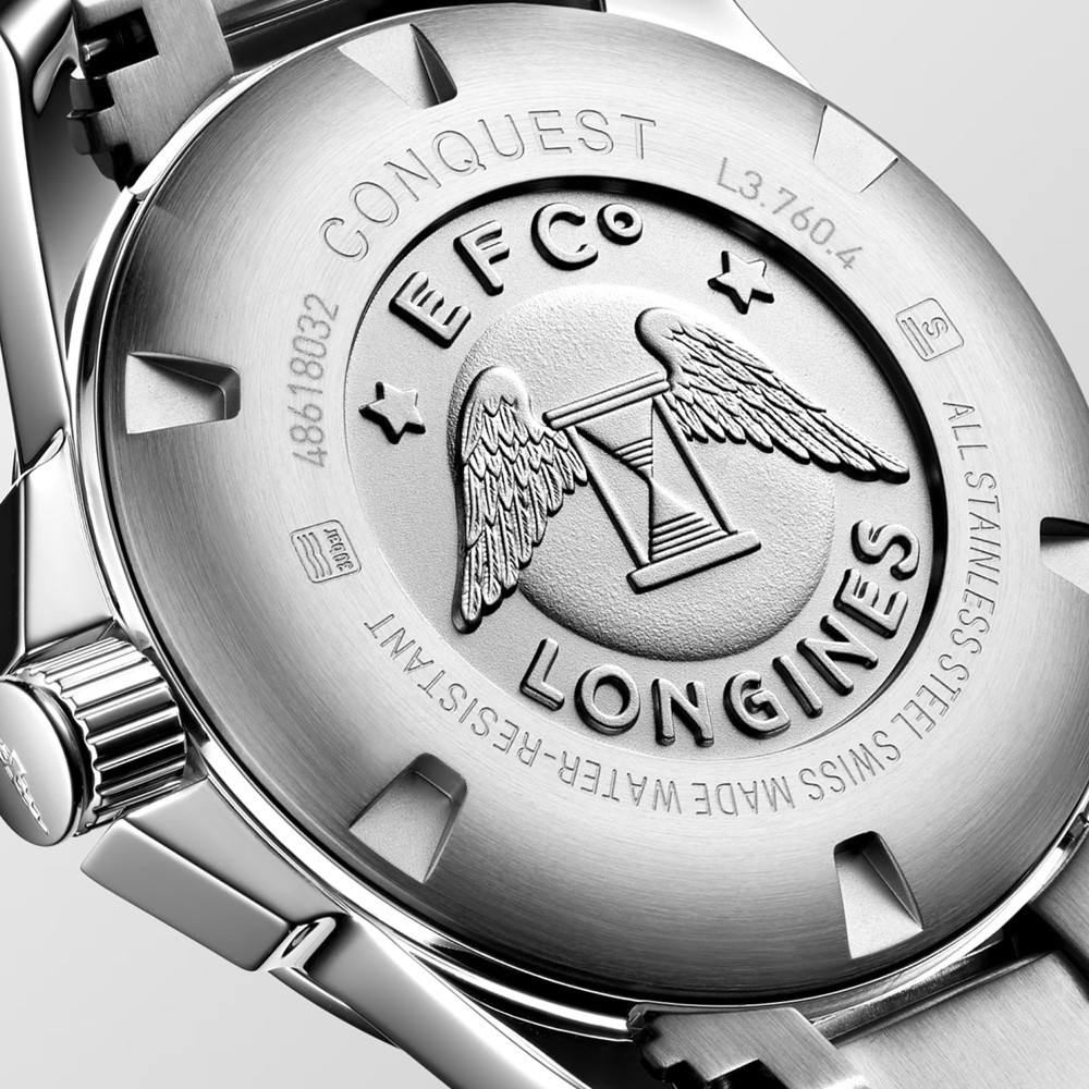  Longines Conquest L3.760.4.76.6 Al Quarzo 43 mm - LONGINES